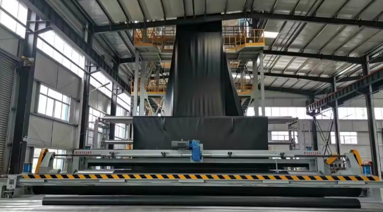 Shandong Yibo Yangguang Engineering Materials Co., Ltd. 製造者の生産ライン